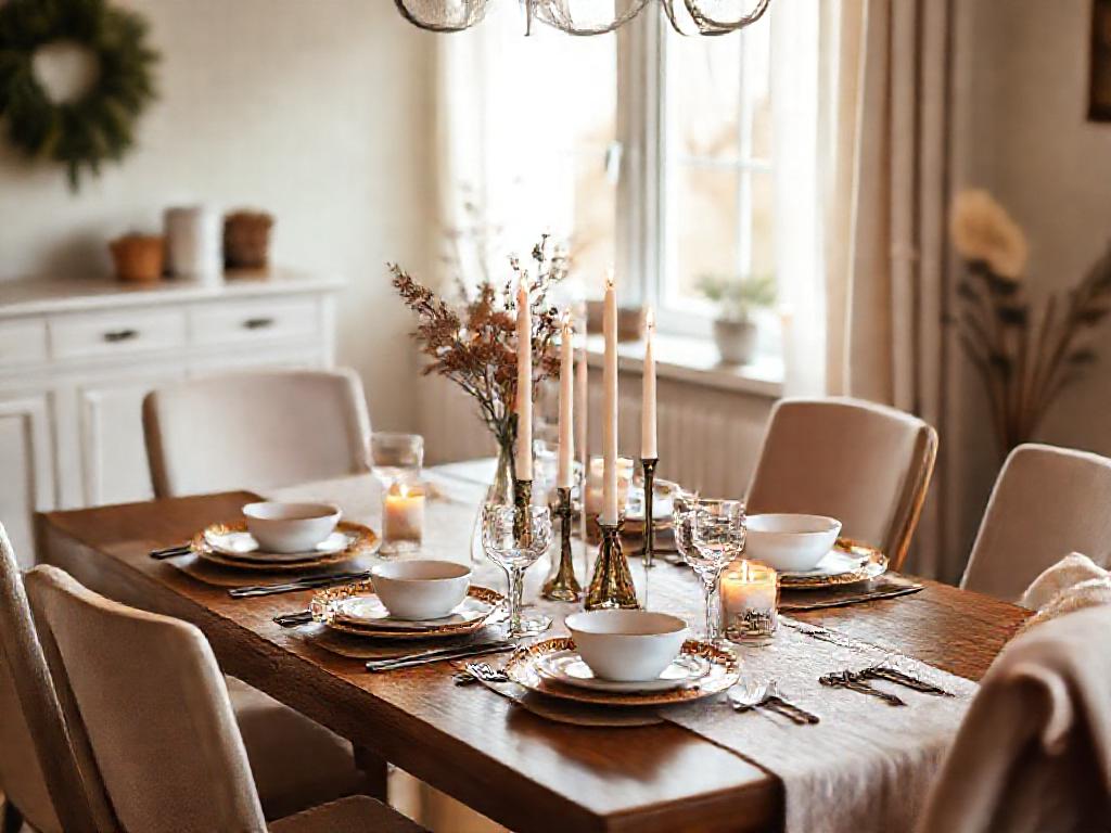 Table dressee