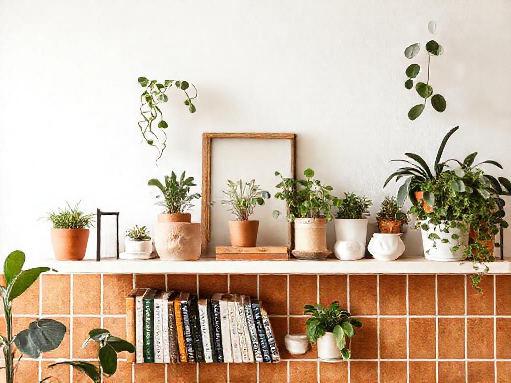 Etagere decoree